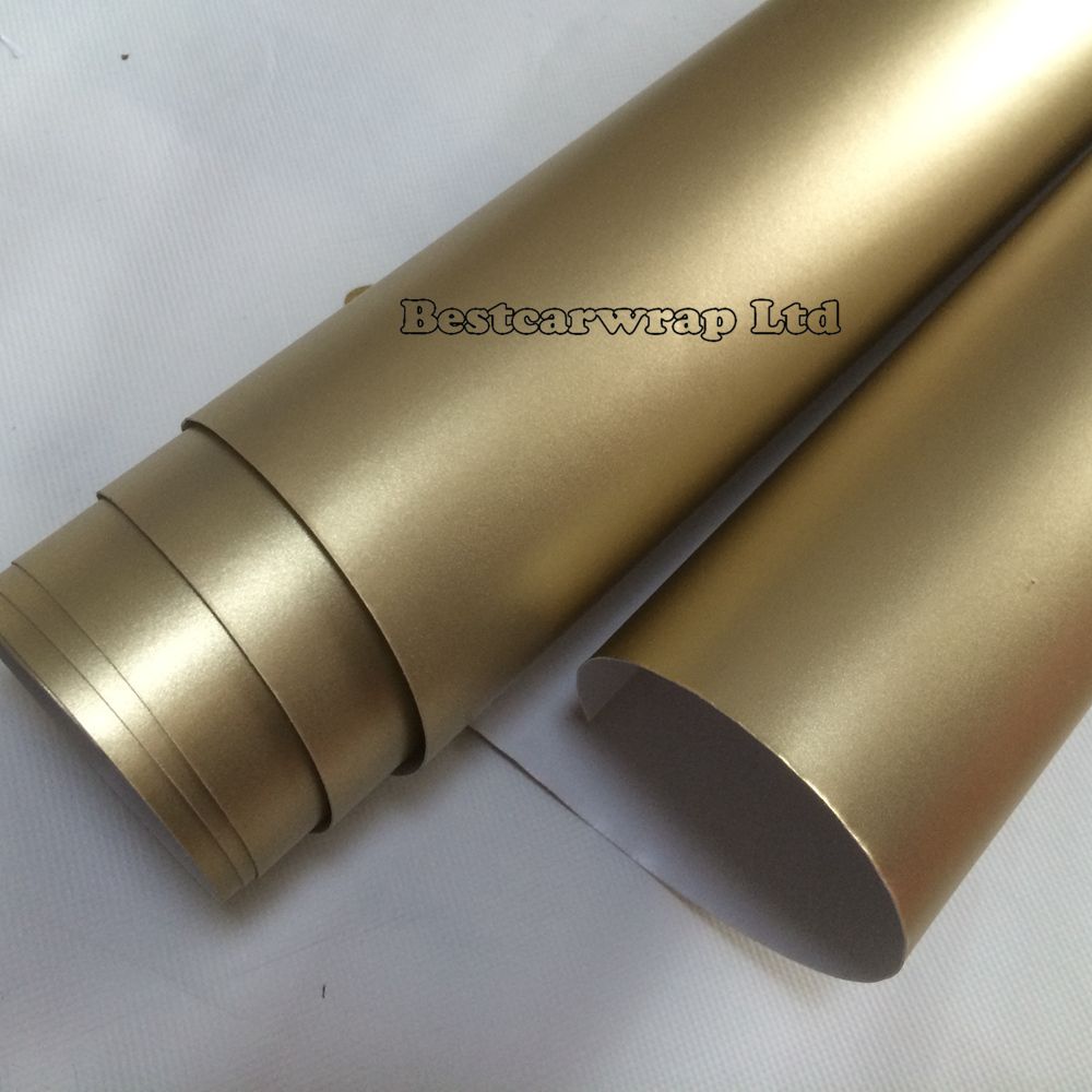 Buy Dropshipping Car Stickers Online, Cheap Champagne Gold Matte Chrome