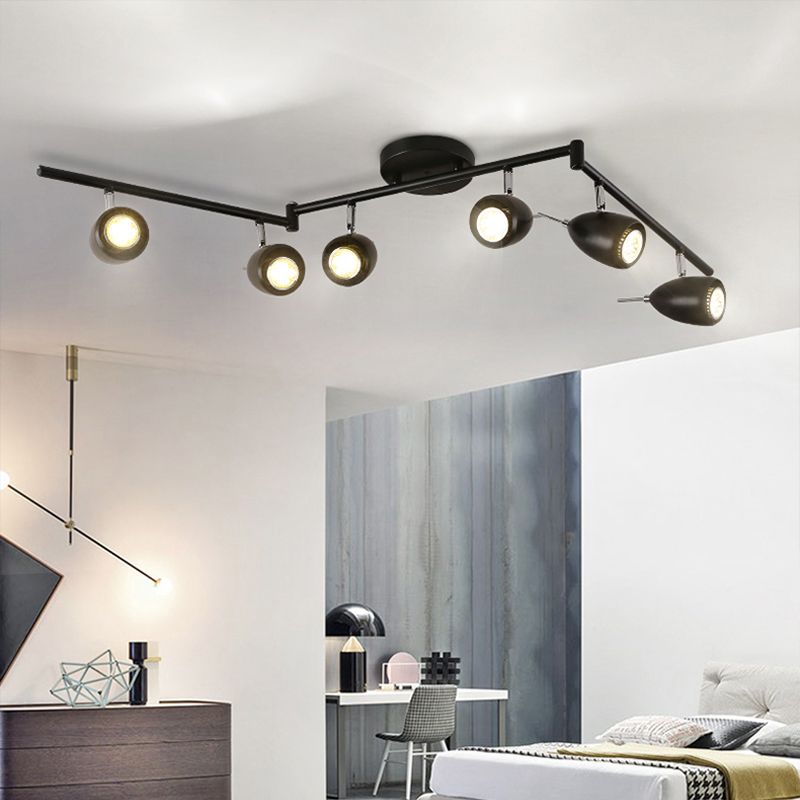 Modern Retro American Track Lights Living Room Led Ceiling Modern Retro American Track Lights Living Room Led Ceiling Industrial Creative Bar Clothing S Personalized Spotlights