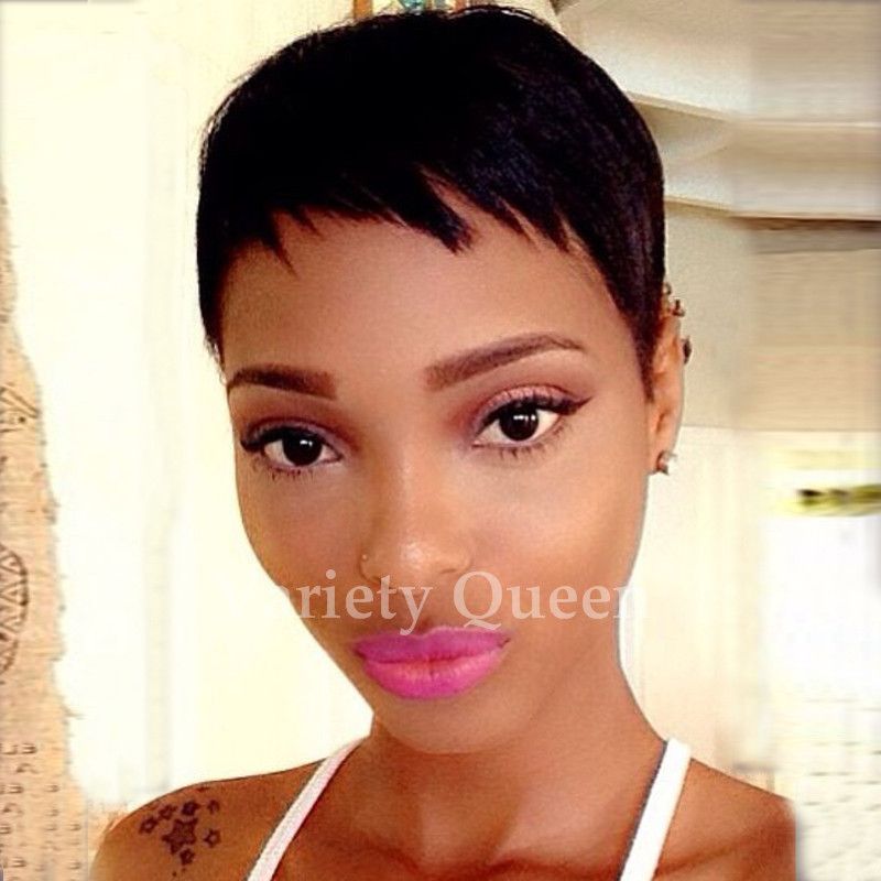 Acquista Capelli Corti Taglio Capelli 4inch Nessuna Parrucche Di