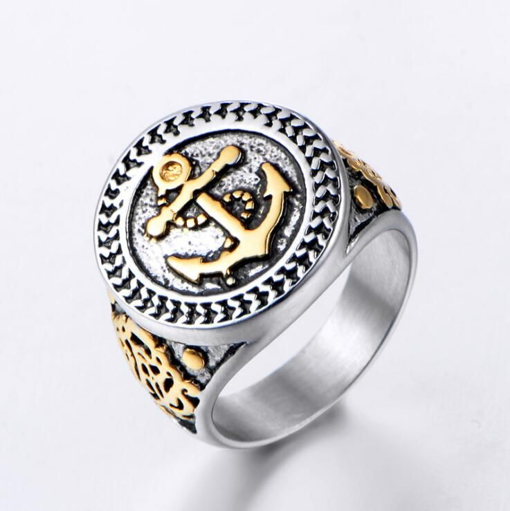Grosshandel Grosse 8 12 316l Edelstahl Anker Ring Fur Manner Hohe Qualitat Vintage Anker Us Fingerring Von Besterjewelry 13 4 Auf De Dhgate Com Dhgate