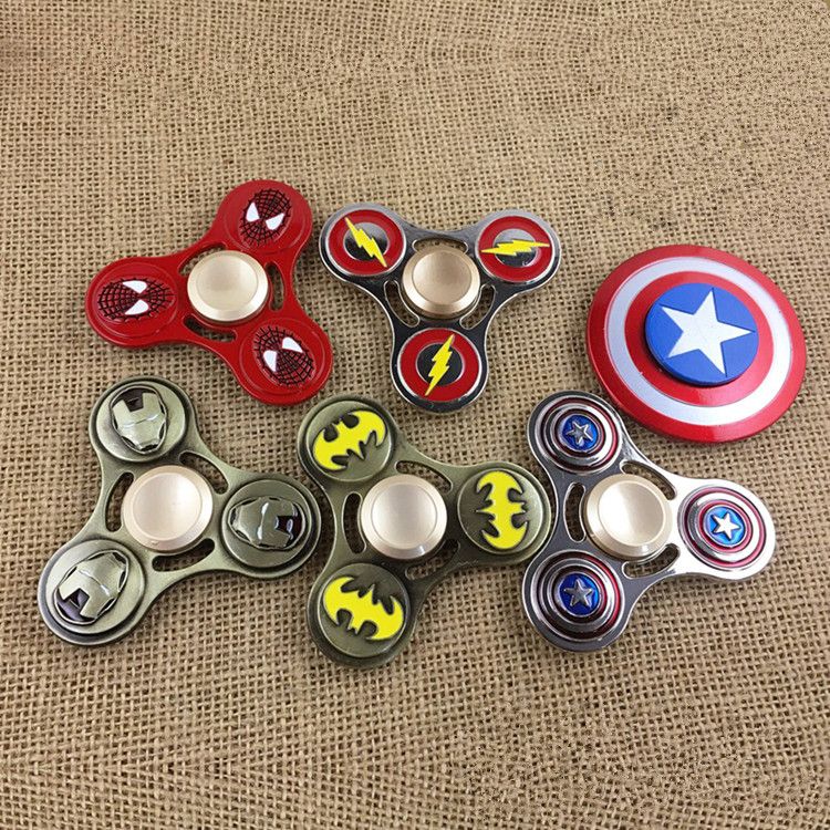 marvel fidget spinners