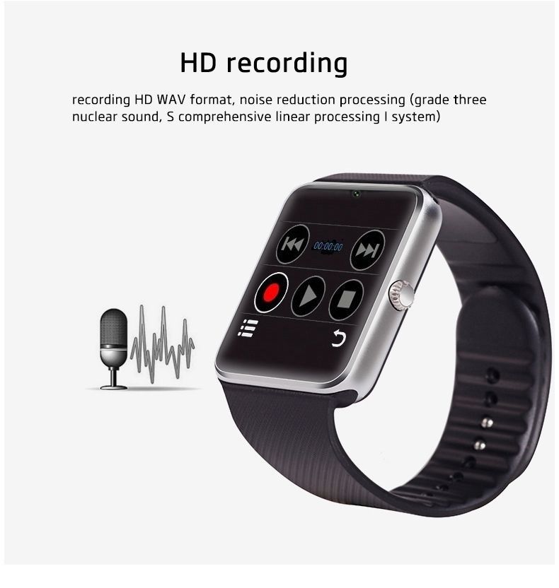gt08 smartwatch bt notifier for iphone