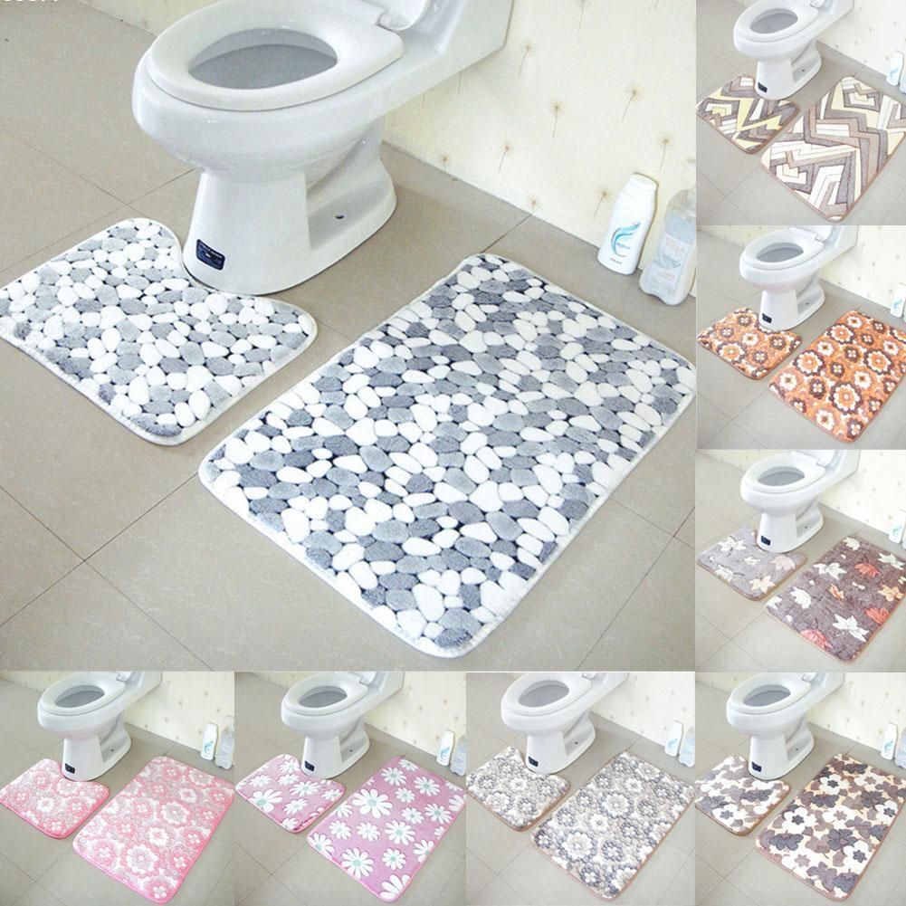 2018 wholesale cotton bath mat and pedestal non slip coral fleece floor bath mats set bathroom toilet rugs water absorption carpet a4 from myhomes - Cotton Bathroom Mat 2018 wholesale cotton bath mat and pedestal non slip coral fleece floor bath mats set bathroom toilet rugs water absorption carpet a4 from myhomes - Cotton Bathroom Mat