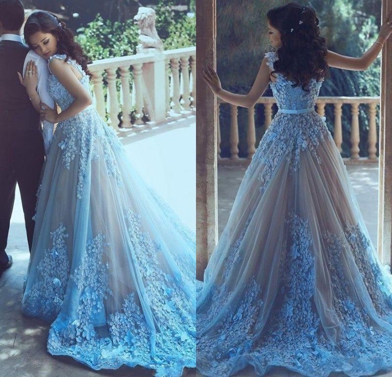 Flower Prom Dresses
