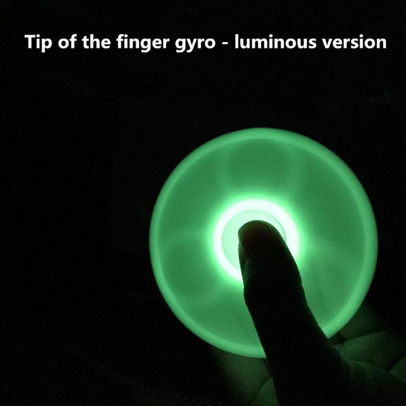 Hot Sale Fluorescent Fid Spinners Glow In The Dark Top Quality