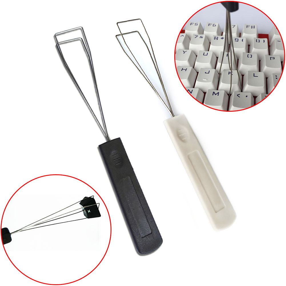 Steel Wire Key Puller Keycaps Puller Tool Key Cap Remover For