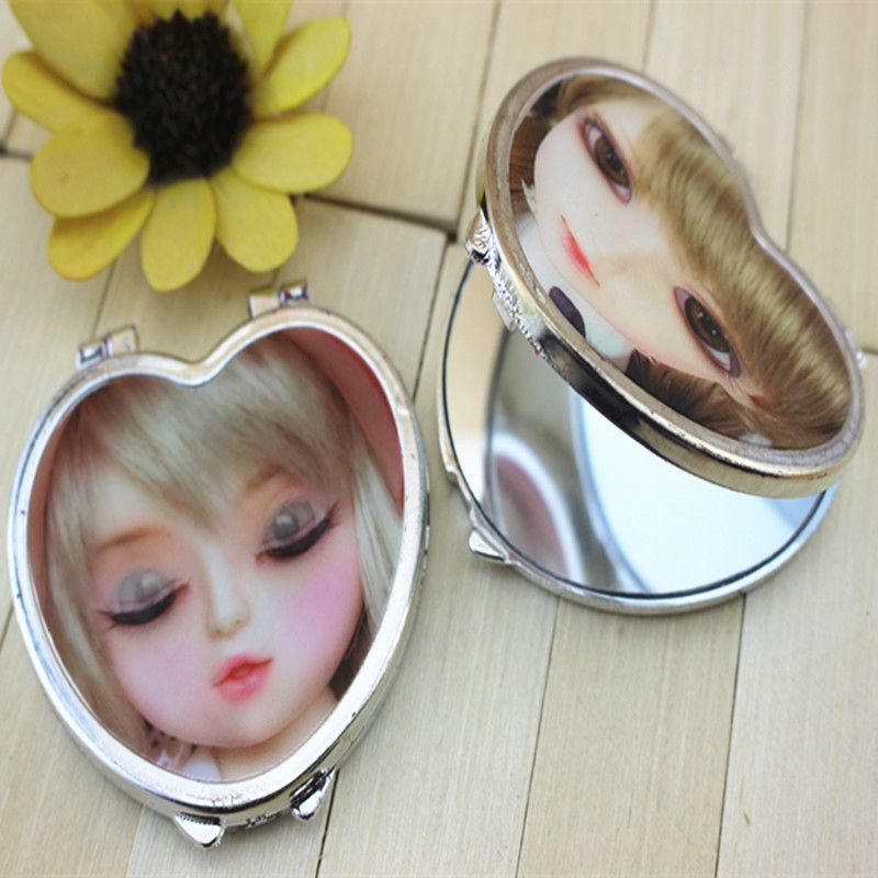 Carry Folding Mirror Compact Makeup Mirror 32 Grams Online with 425.53