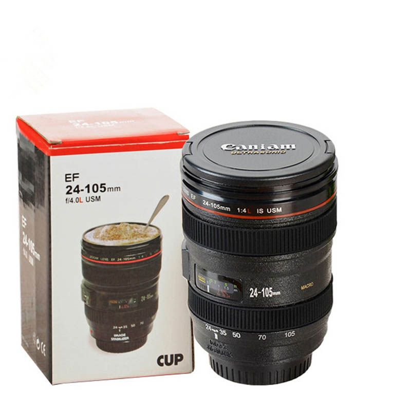 Camera Lens Plastic Coffee Mugs Canons Cup 2 Generation Of Len Mugs For