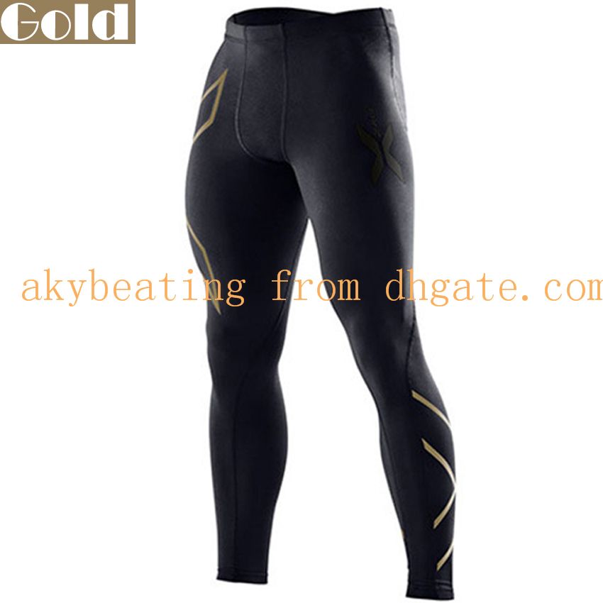 Compra Medias De Compresión Para Hombre Pantalones Largos Deportivos  Pantalones Medias De Compresión Para Hombres Pantalones Largos De Fitness  De Secado Rápido Para Correr Barato | Entrega Rápida Y Calidad | Es.Dhgate