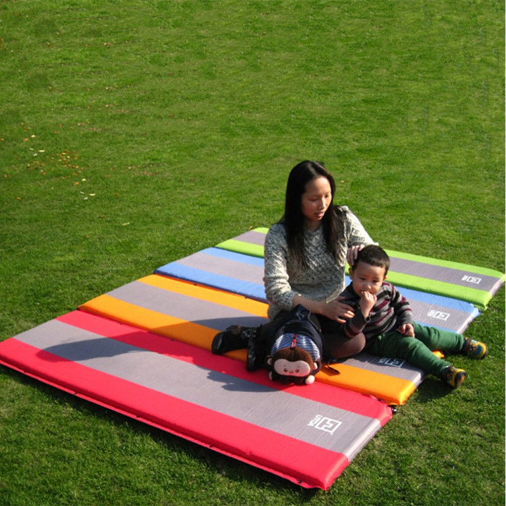double foam camping mattress