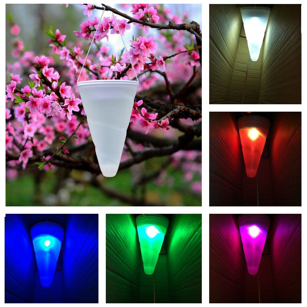Led Hanging Solar Lights Changing White Balcony Garden Led Hanging Solar Lights Changing White Balcony Garden Outdoor Chandelier Yard Decorative Ni Mh Battery Lamp For By Cnpartner1