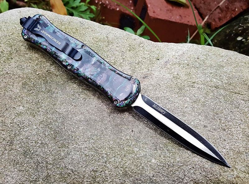 Benchmade Butterfly Knife D2 Steel Blade McHenry Design Tactical Combat