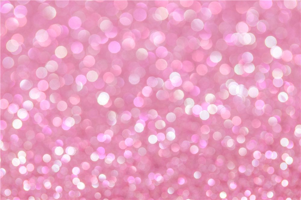 pink bokeh photography backdrop polka dots newborn baby girls