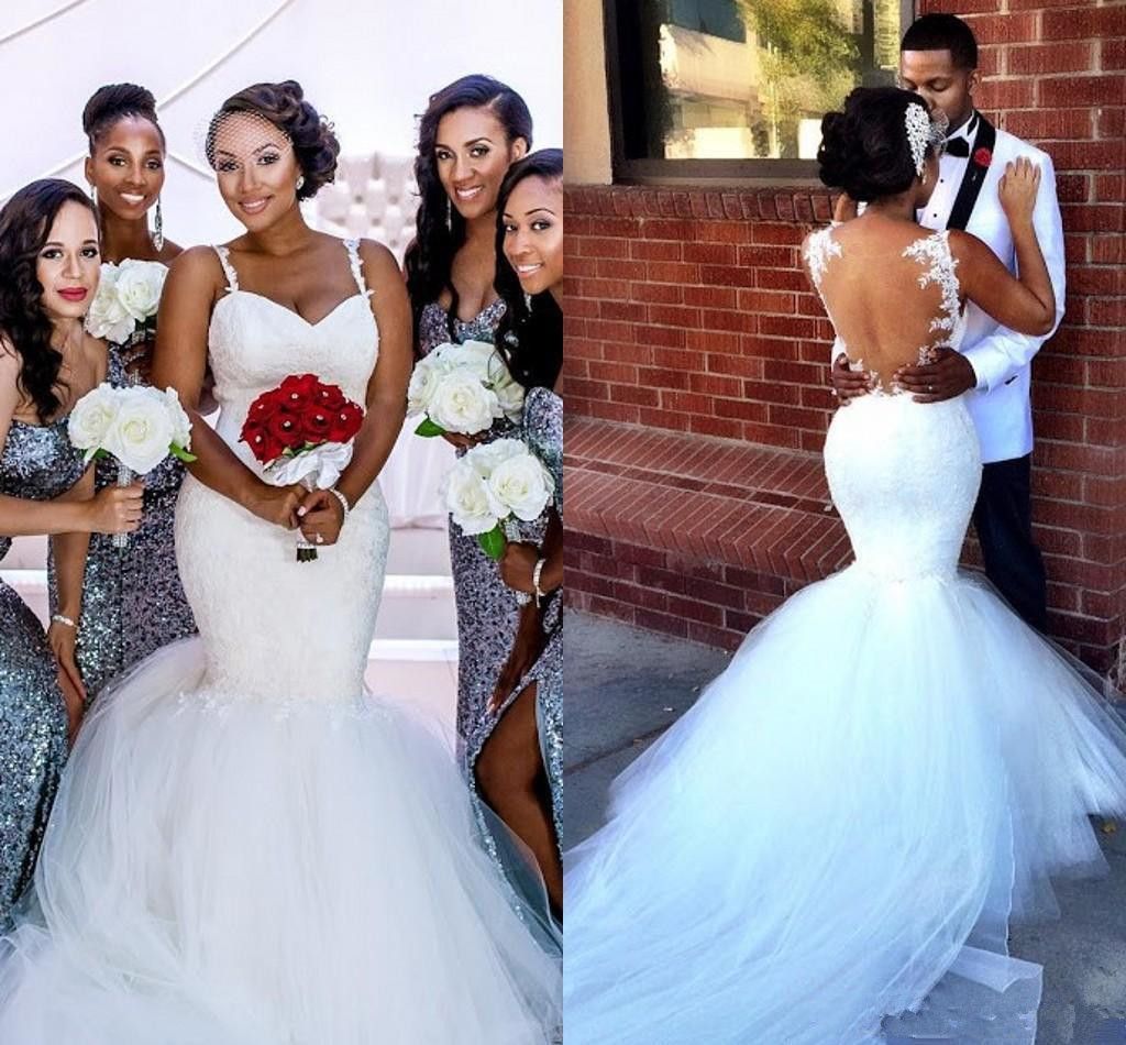 black girls wedding dresses 2017 sexy lace sweetheart