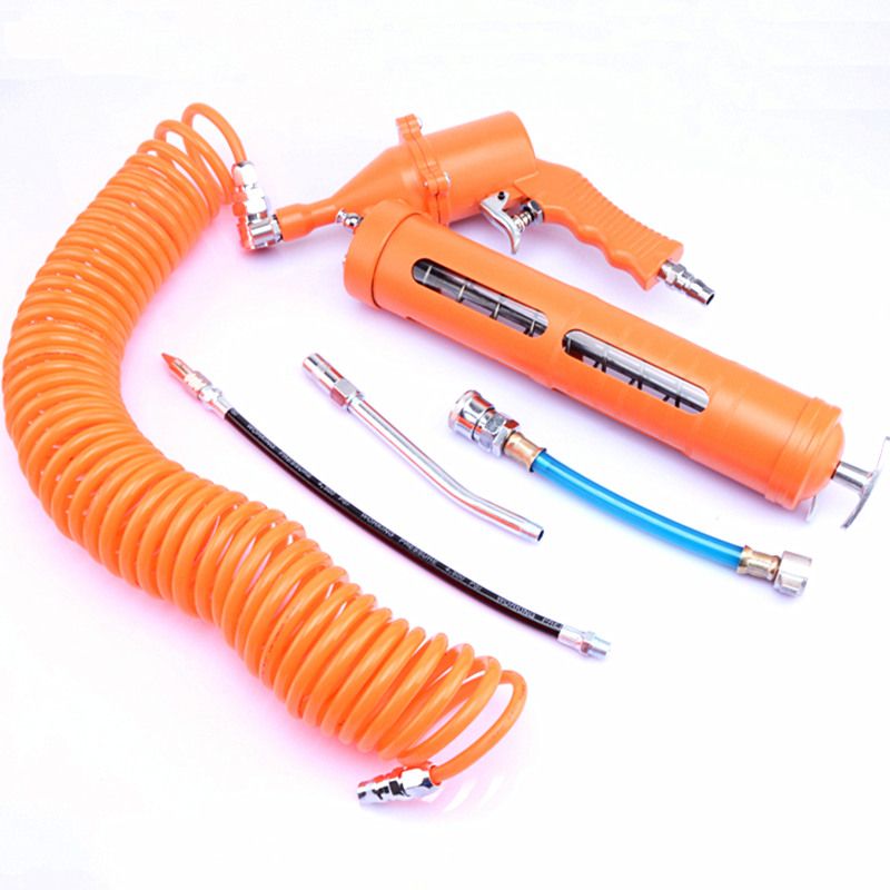 Compra Tipo Visual Pistola De Engrase Neumática Herramienta De Llenado De  Grasa De Aire Aceitero Bomba PU Manguera Extensión Extensión Acoplamiento  400cc Camioneta Camión Aire Gas Ganancia Barato | Entrega Rápida Y