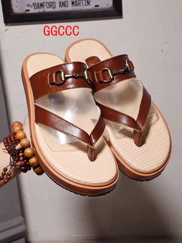 High Quality Imported Original Leather Slippers Luxury Brand Shoes