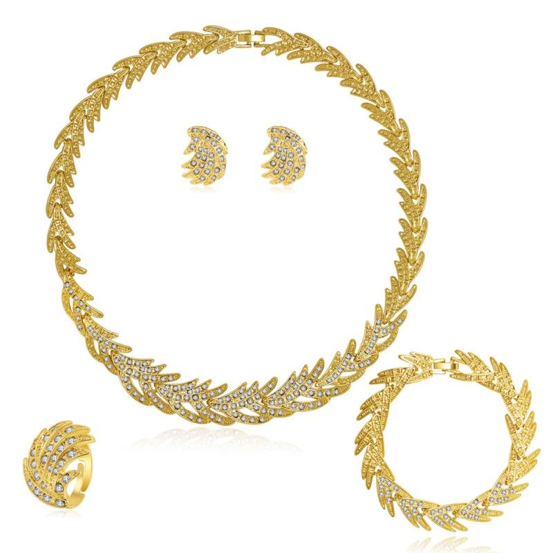 gold plated diamond jewellery