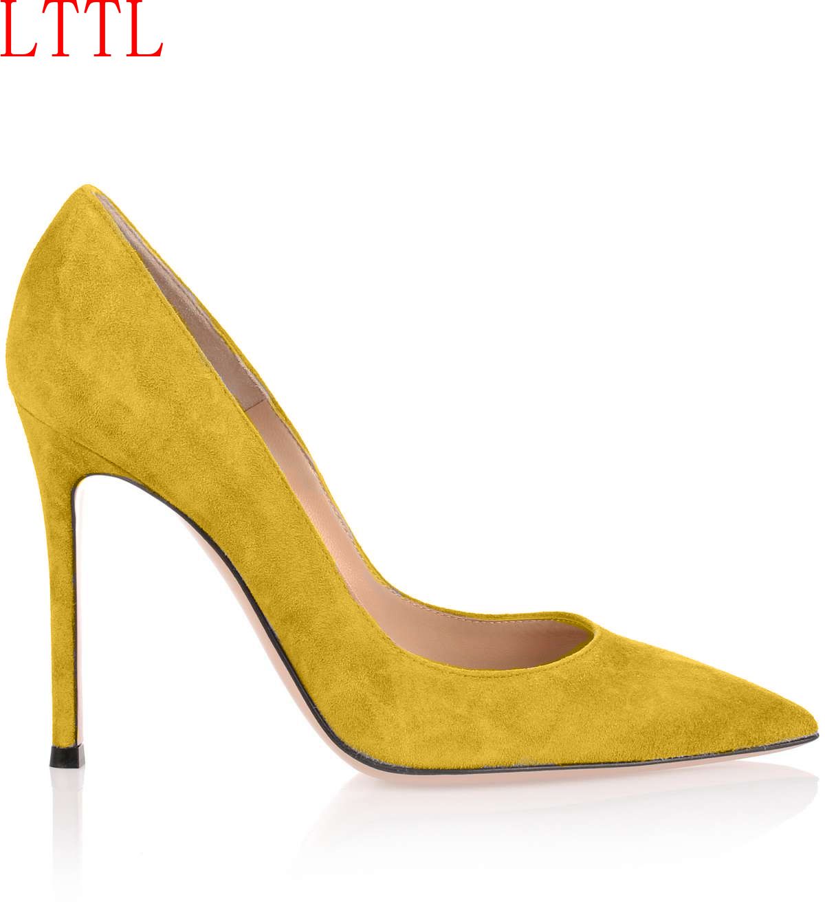 yellow party shoes