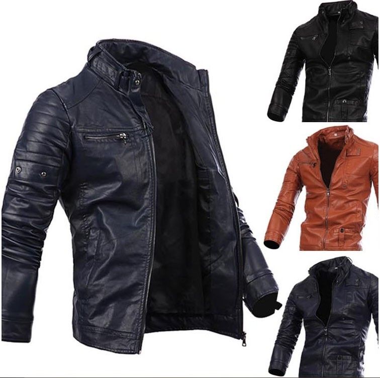 jaqueta de couro atacado