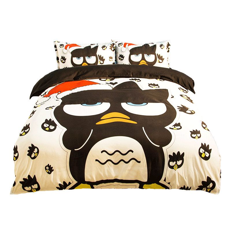 Cartoon Penguin Printing Bedding Sets Twin Full Queen Cartoon Penguin Printing