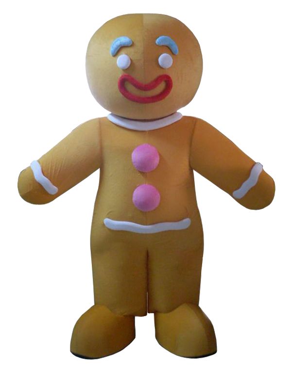 gingerbread man cartoon mascot costume fancy party dress halloween costumes adult size high quality child halloween costumes rabbit costumes from abcostume