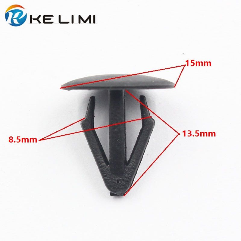 1256 Automotive Plastic Trim Panel Fasteners Clips For Toyota Floor