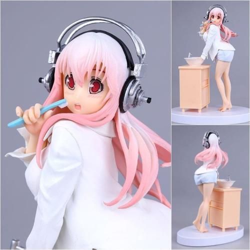super sonico cat figure