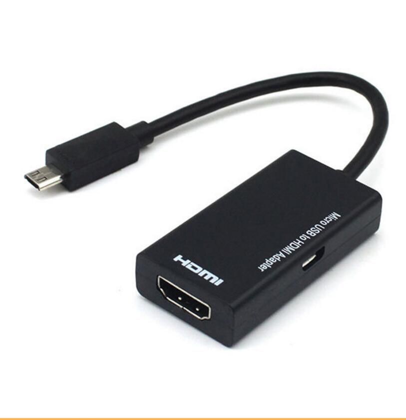 Compre 5 Pinos 20 Micro Usb Para Hdtv Adaptador Cabo Hdmi Para