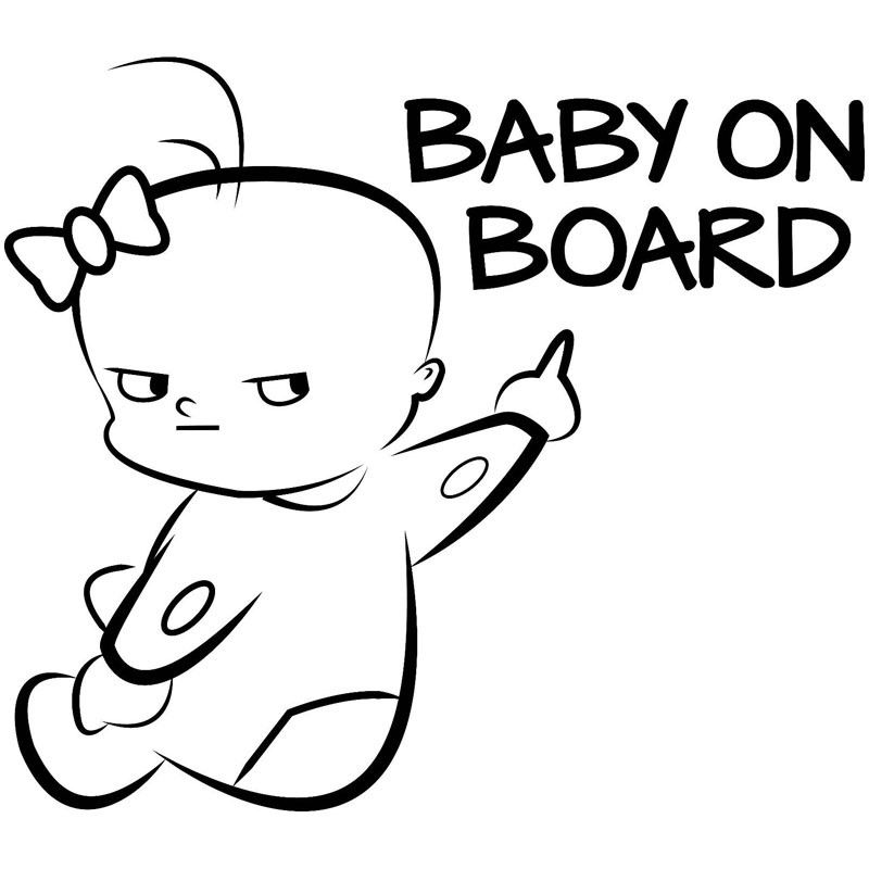 baby on the board