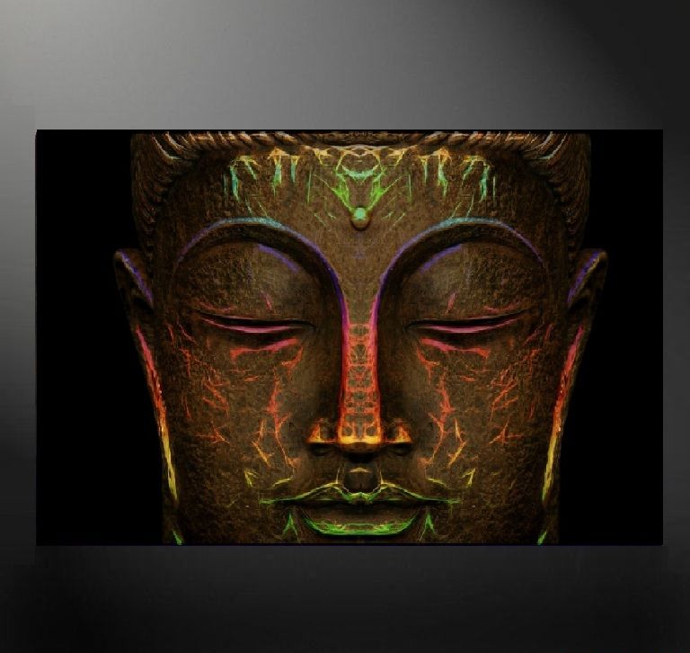 Buddha On Canvas Painting Buddha On Canvas Painting