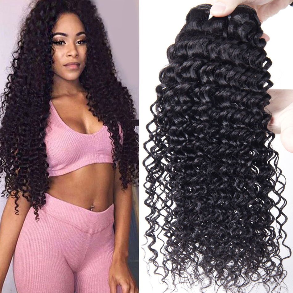 brazilian human hair curly weave 4 bundles brazilian virgin hair bundles  brazilian deep wave kinky curly virgin human hair extensions