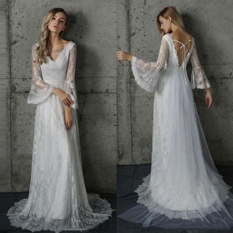 Romantic Bohemian Wedding Dresses