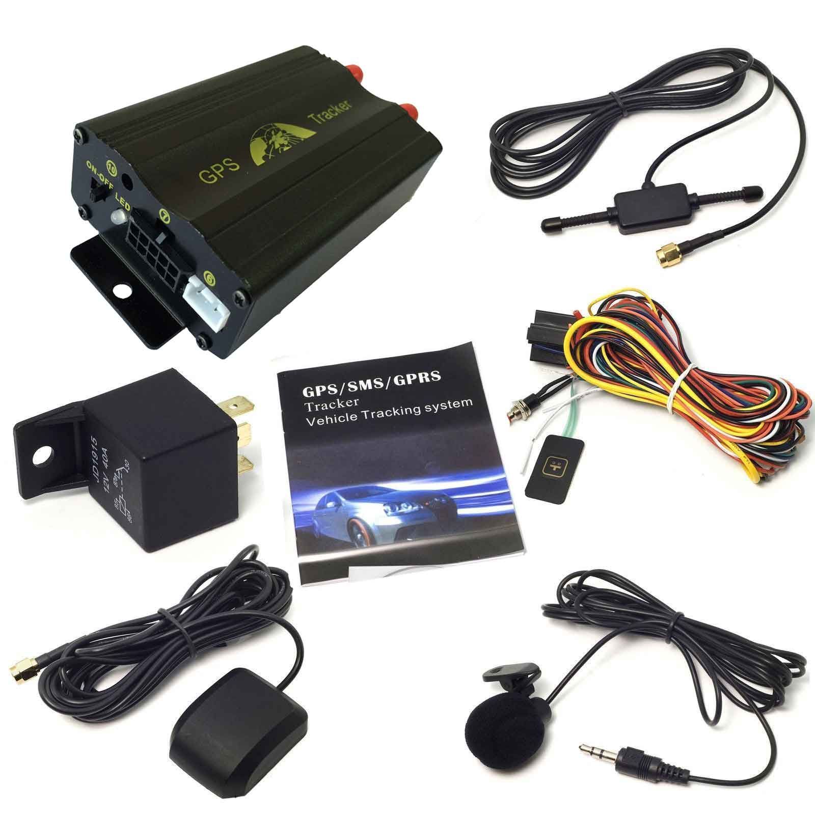 2019 Portable Vehicle Car Gsm Sms Gps Tracker Tk103a Real
