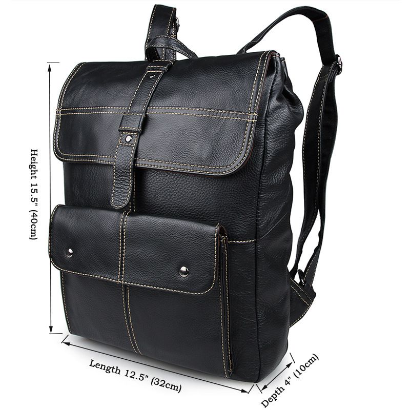 Rolltop Leather Backpack In Various Color Combinations Belt Etsy Mochila De Cuero Marron Mochilas De Cuero Hombre Mochilas De Cuero