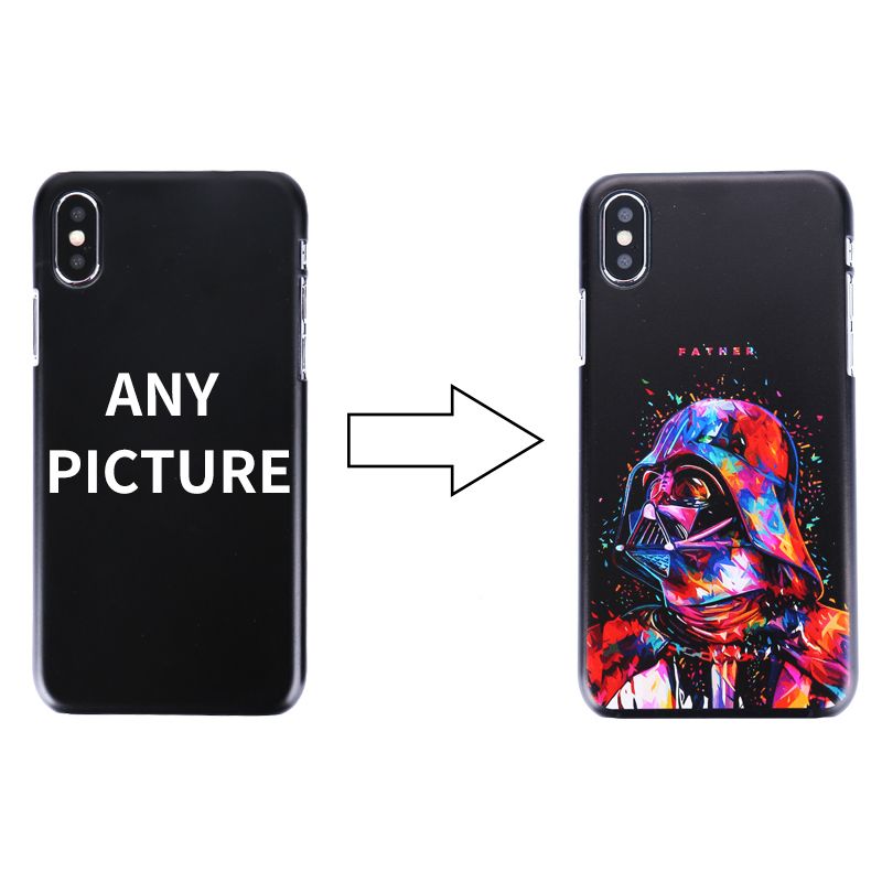 new fashion customized personal case painted diy colored hard pc