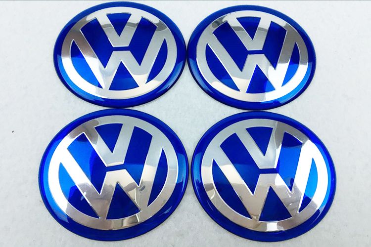 Großhandel 56mm 65mm Aluminium Auto VW Schwarz Blau Siver Radnabe