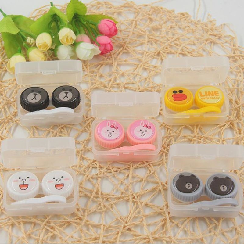 Glasses Cosmetic Contact Lenses Box Contact Lens Case For Glasses Cosmetic Contact Lenses Box Contact Lens Case For