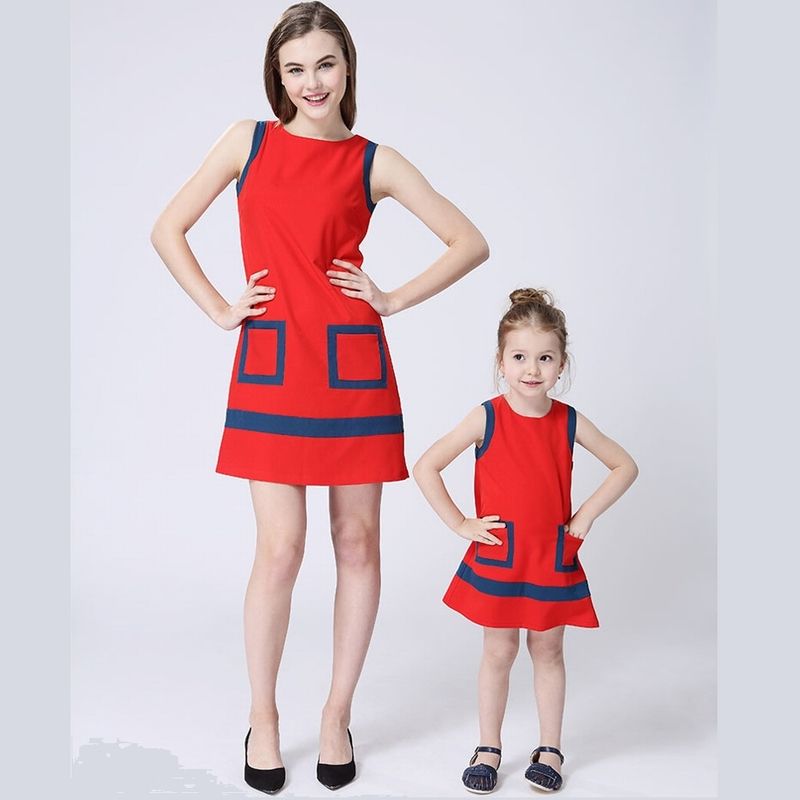 2017 Summer Mother Daughter Dresses Kids Formal Dress Gilrs Women Red Wedding Guest Family Clothes Clothing Baby Matching 2017 Summer Mother Daughter Dresses Kids Formal Dress Gilrs Women Red Wedding Guest Family Clothes Clothing Baby Matching
