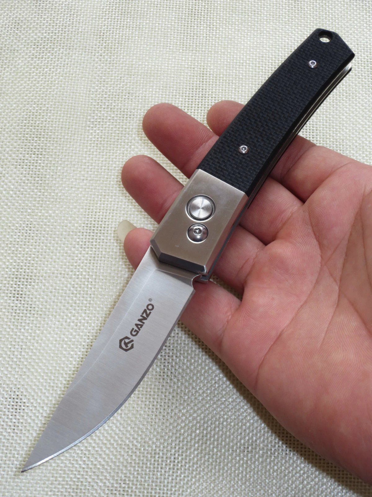 2018 ganzo firebird g7361 bk edc hunting camping survival pocket