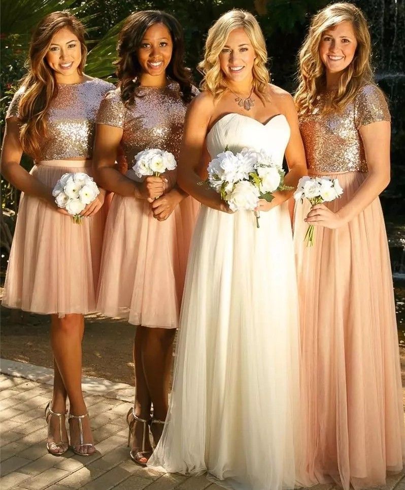 vintage rose bridesmaid dress