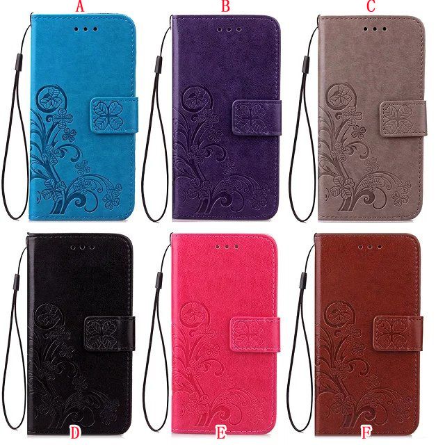 r Flower Lucky Wallet Leather Case For Nokia 