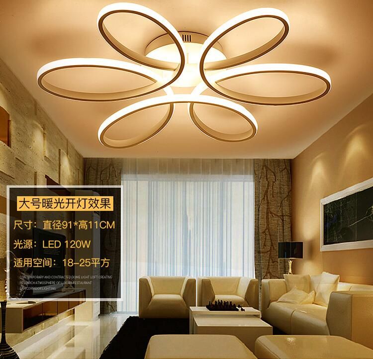 Acquista Minimalismo Moderno Lampadario A Soffitto A Led Illuminazione Lampada Da Soffitto A Led In Alluminio Soggiorno Sala Da Pranzo Camera Da Letto