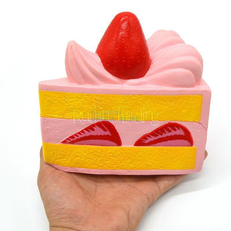 squishy strawberry cake