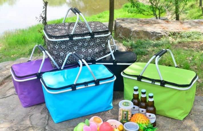 collapsible picnic basket