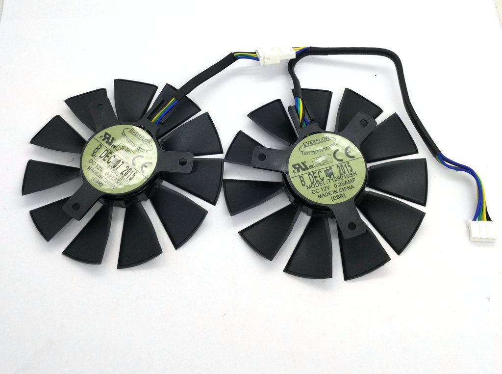 2021 New Original EVERFLOW T128010SH 12V 0.25A Diameter 85mm Pitch 39* ...