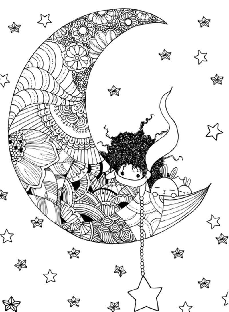 Acquista Penna Colore  Il Libro Da Colorare Bacchetta Magica I Bambini Adulti Ammazzare Il Tempo Libri Regalo Graffiti Pittura Disegno Antistress Da