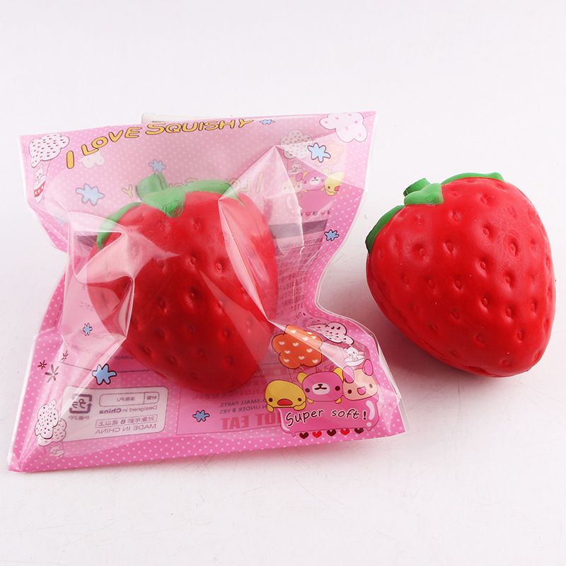 big strawberry squishy