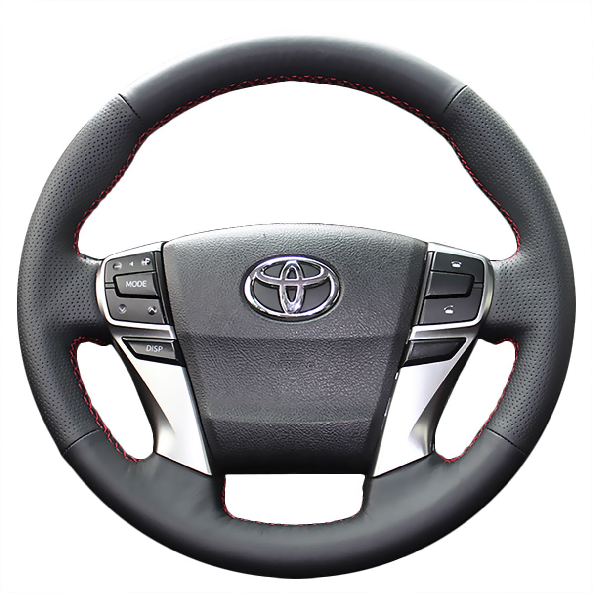 Steering Wheel Cover Case For Toyota MARK X REIZ 2013 New Model Genuine Leather DIY Hand Stitch Car Styling Superskin Steering Wheel Cover Tactical Steering ...