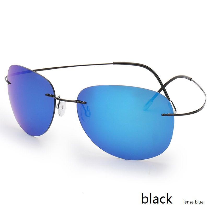 JM Polarizadas Clip en Gafas de Sol Sin Marco Flip up Lente Estilo Aviador Para Gafas Graduadas