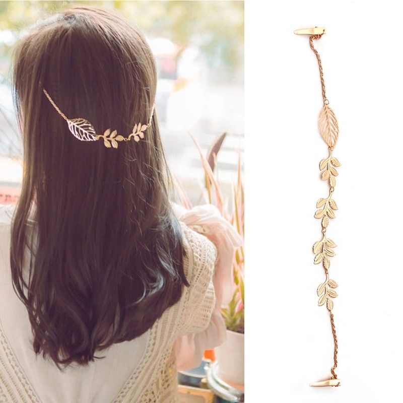 hair pin with chain